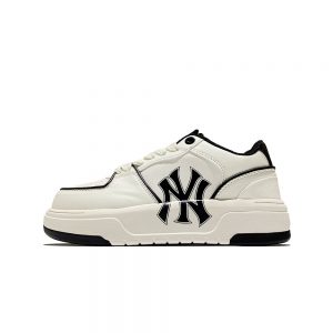 高仿MLB 黑白 35-45 3ASXCA12N-50WHS厚底鞋 增高鞋