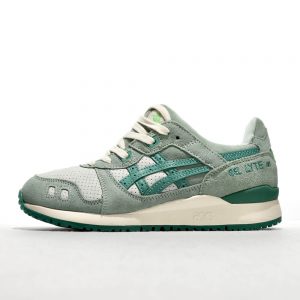 高仿鞋亚瑟士 V3 GEL-LYTE 牛油锅绿